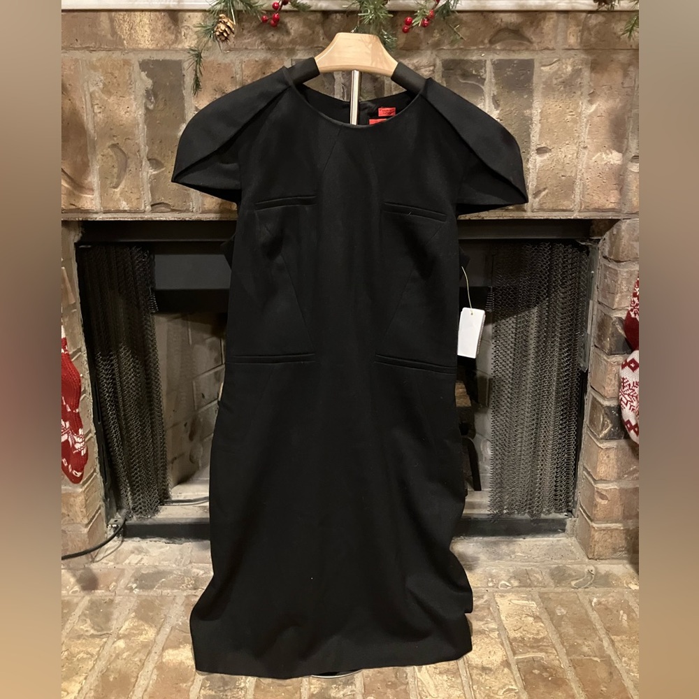 Small Hugo Boss Women Black Knee High Dress